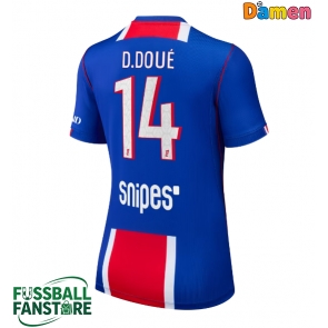 Paris Saint-Germain Desire Doue #14 Replik Heimtrikot Damen 2026-27 Kurzarm
